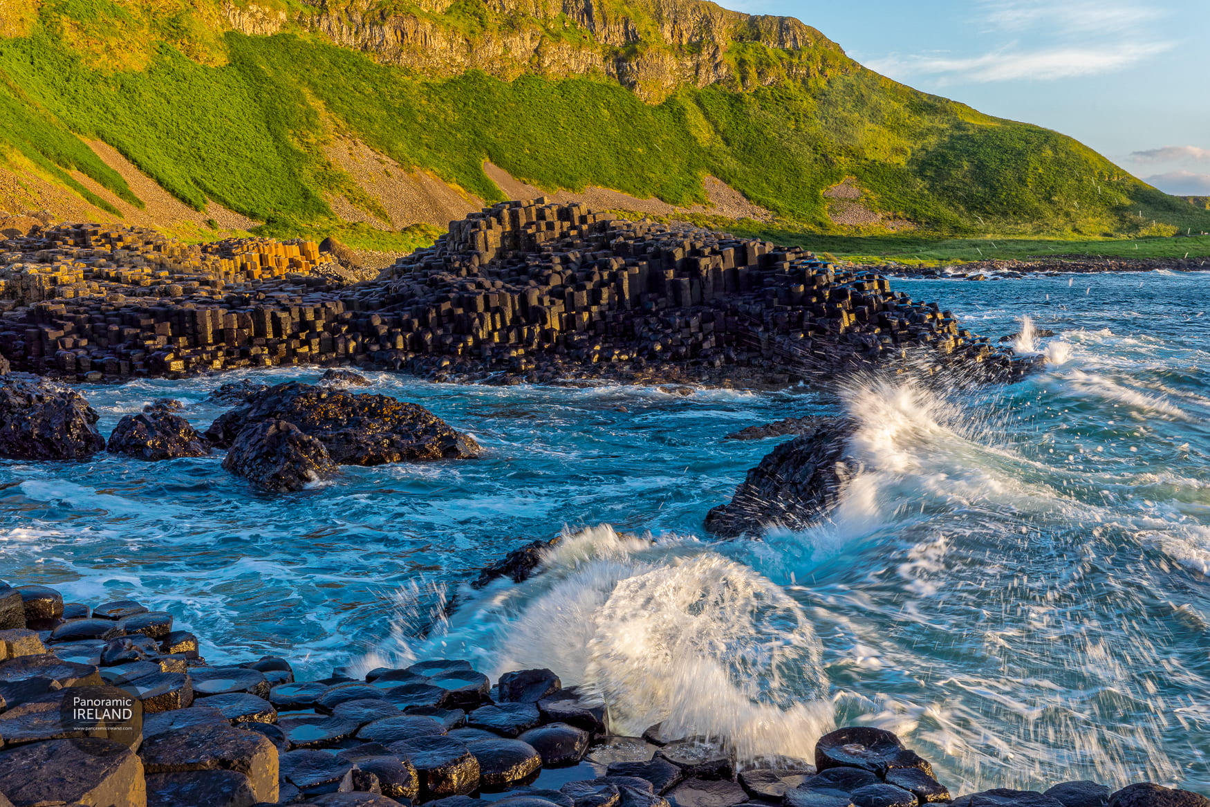Panoramic Ireland Has Had a Refresh - Relaxing at the Giants Causeway - At Long Last