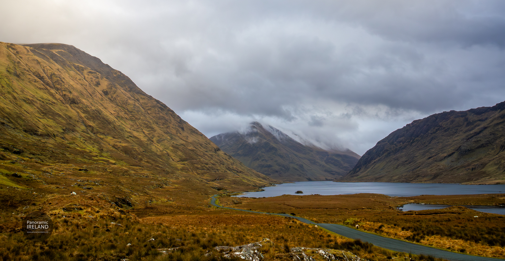 Doo Lough Valley in County Mayo