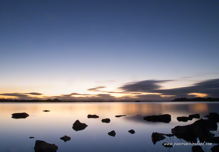Sunset photography on Lough Corrib, County Galway