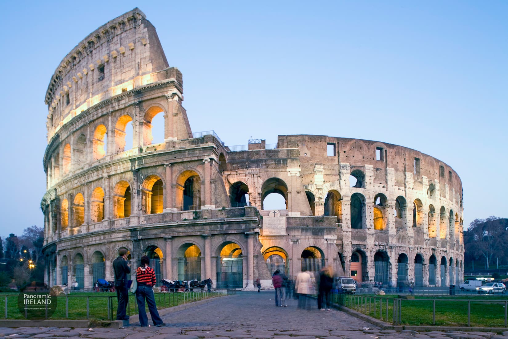 The Colosseum, Rome, Italy — Panoramic Ireland