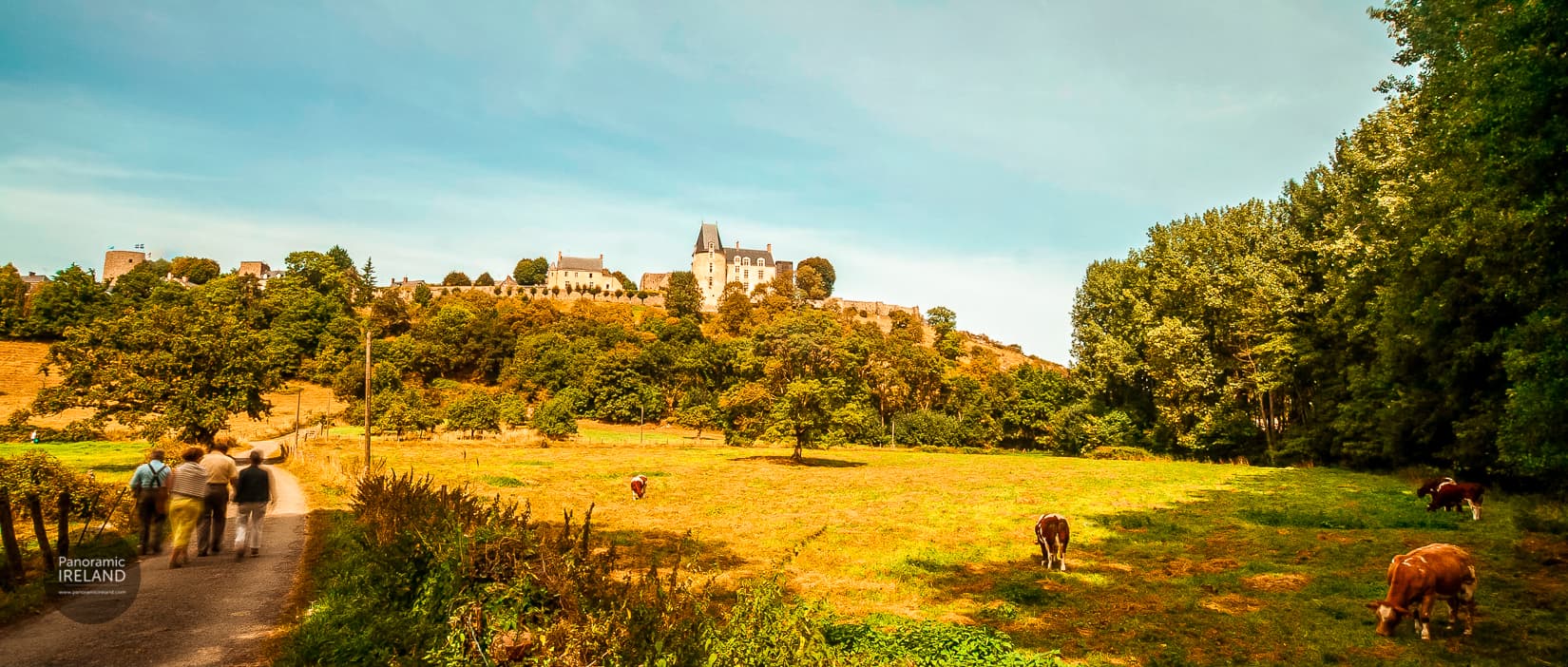 Rural France near Sainte-Suzanne, Mayenne — Panoramic Ireland