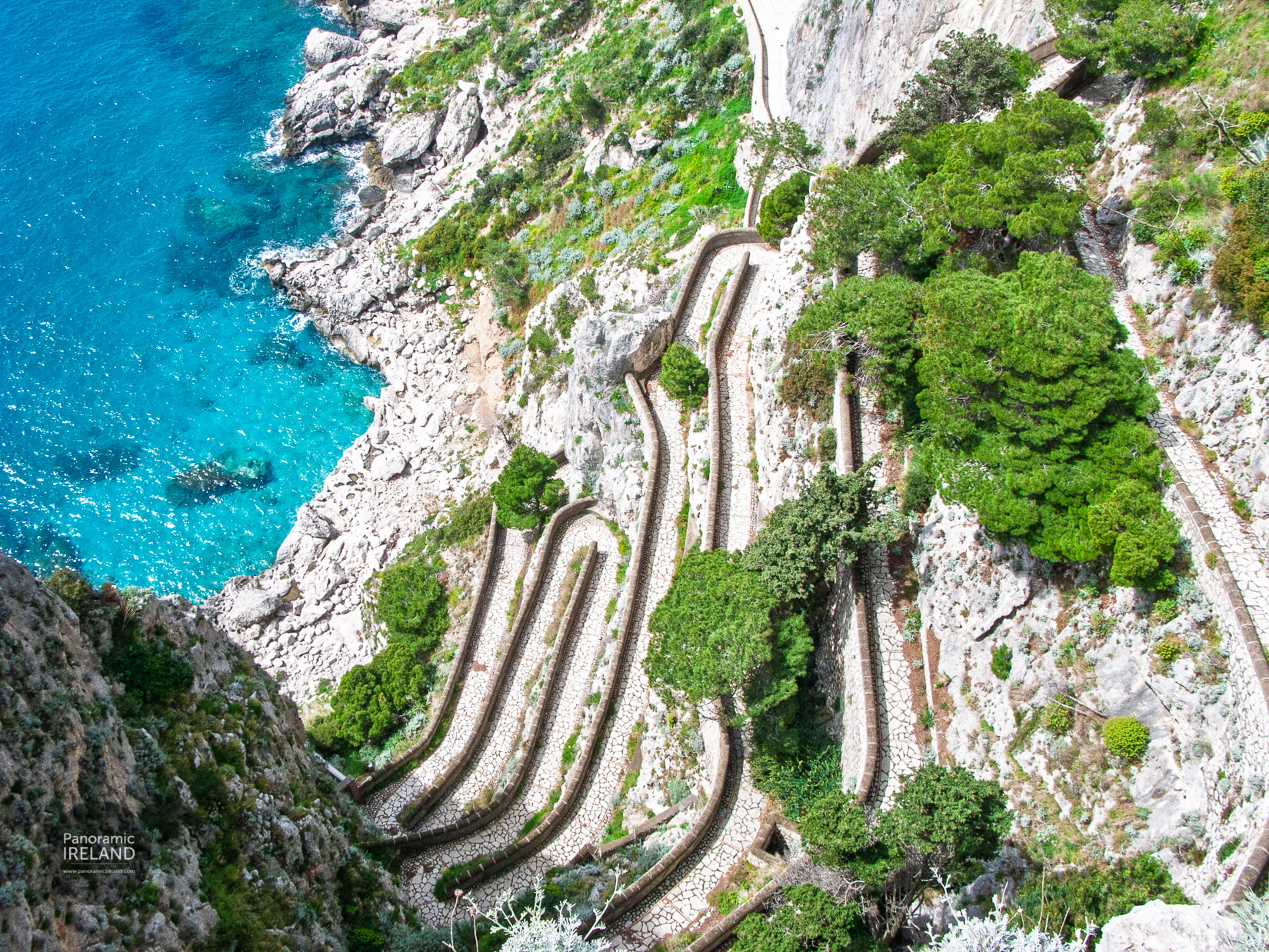 Via Krupp, Capri — Panoramic Ireland